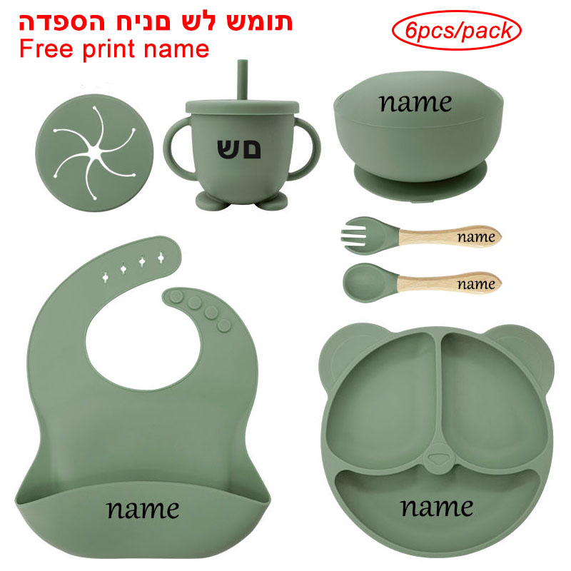 Baby Food Menu - Juegos de platos de alimentación de