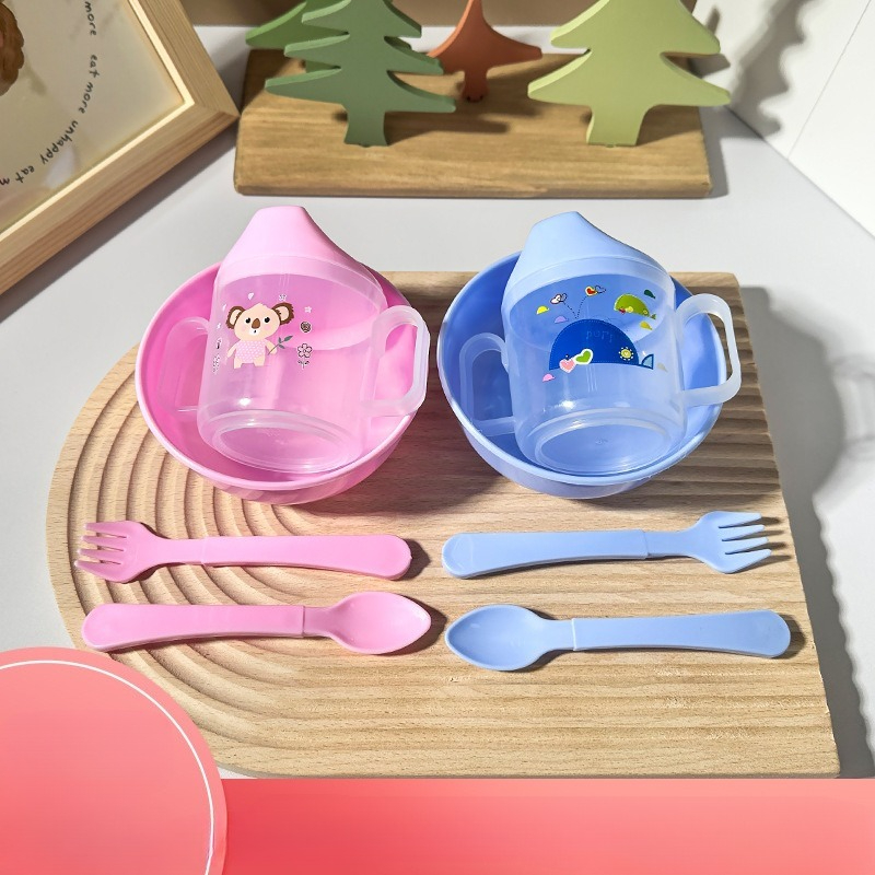 Baby Food Utensils Set - Juego de 4 piezas de utensilios