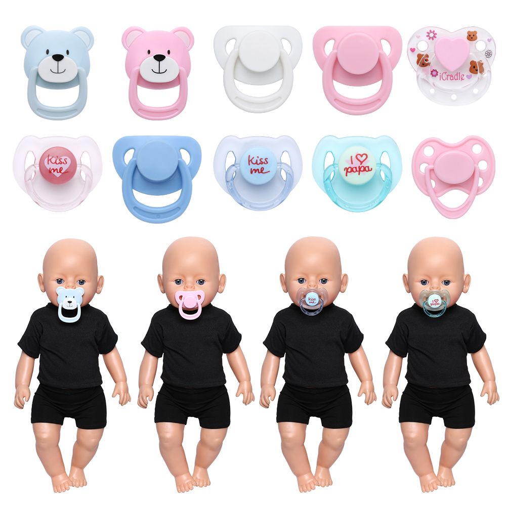 Baby Food Brand - Chupete simulado con imán para muñeca,