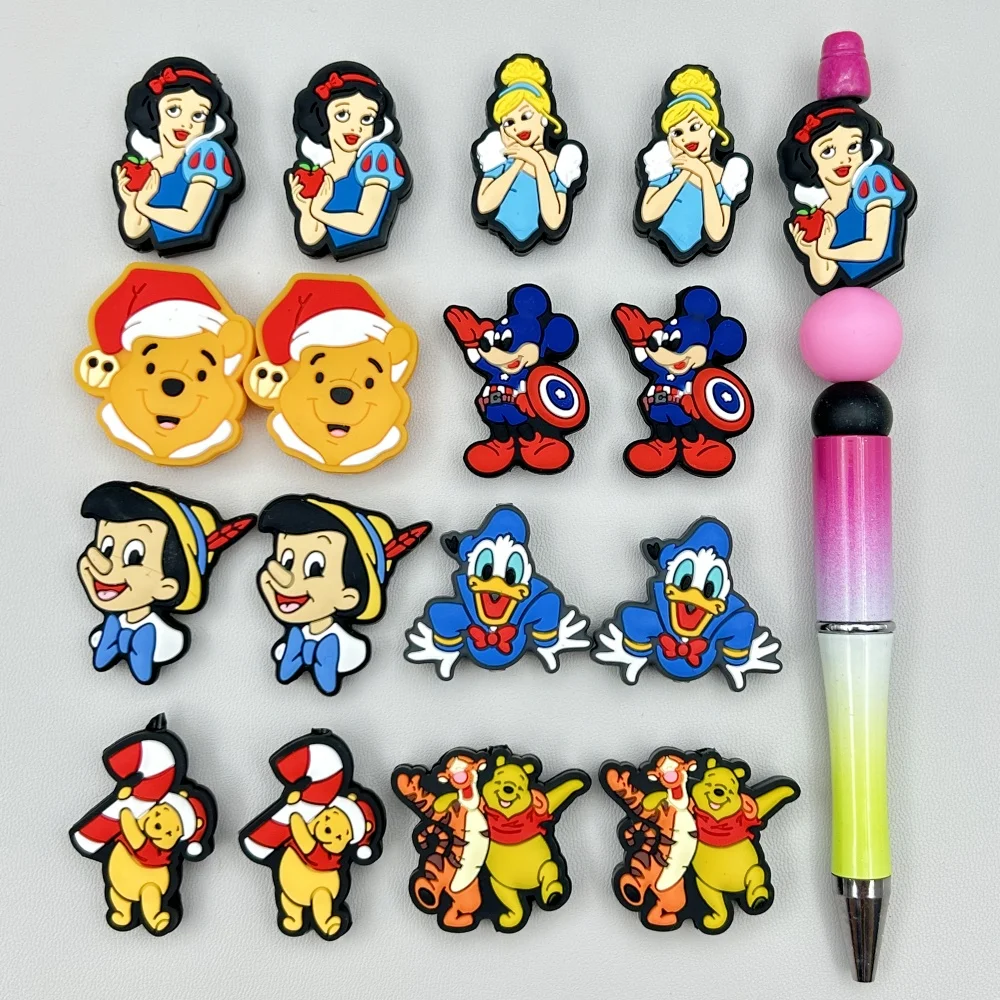 Baby 1 Year Food - Mini cuentas de silicona de dibujos