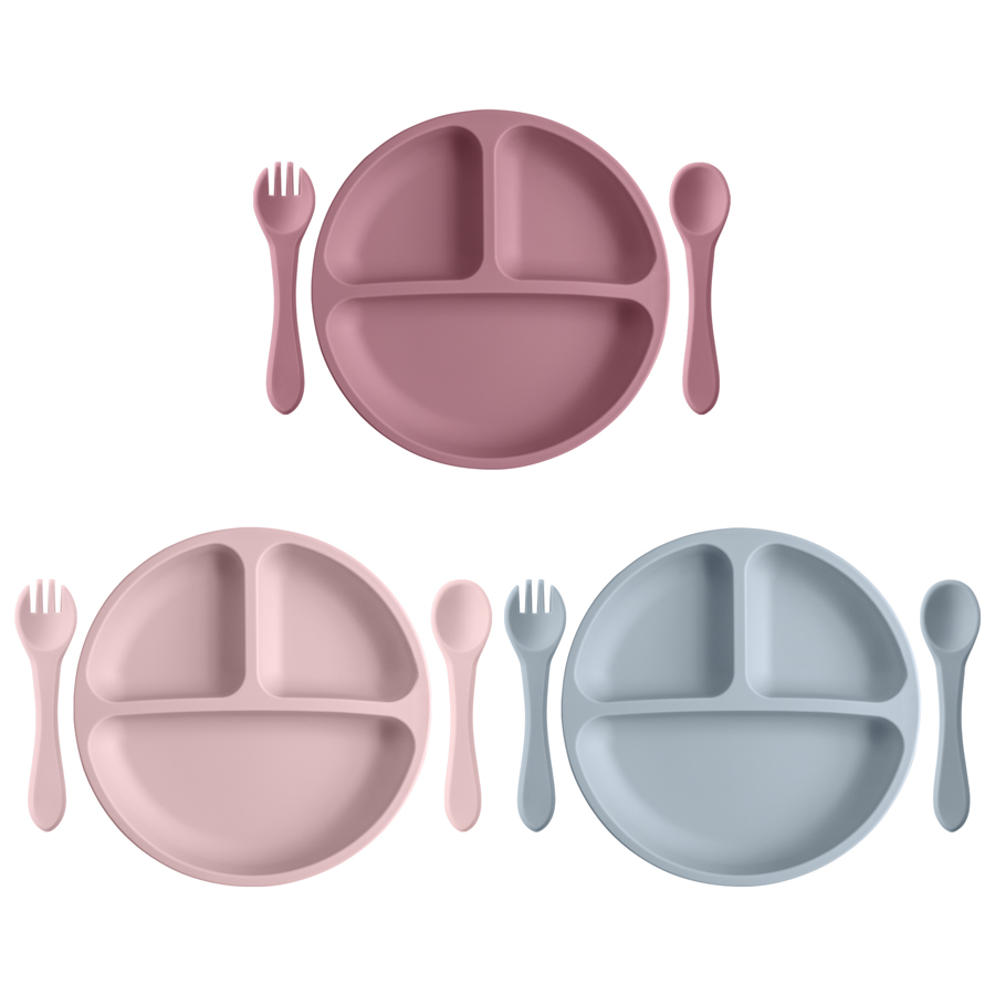 Baby Food Menu - Juego de vajilla para niños de