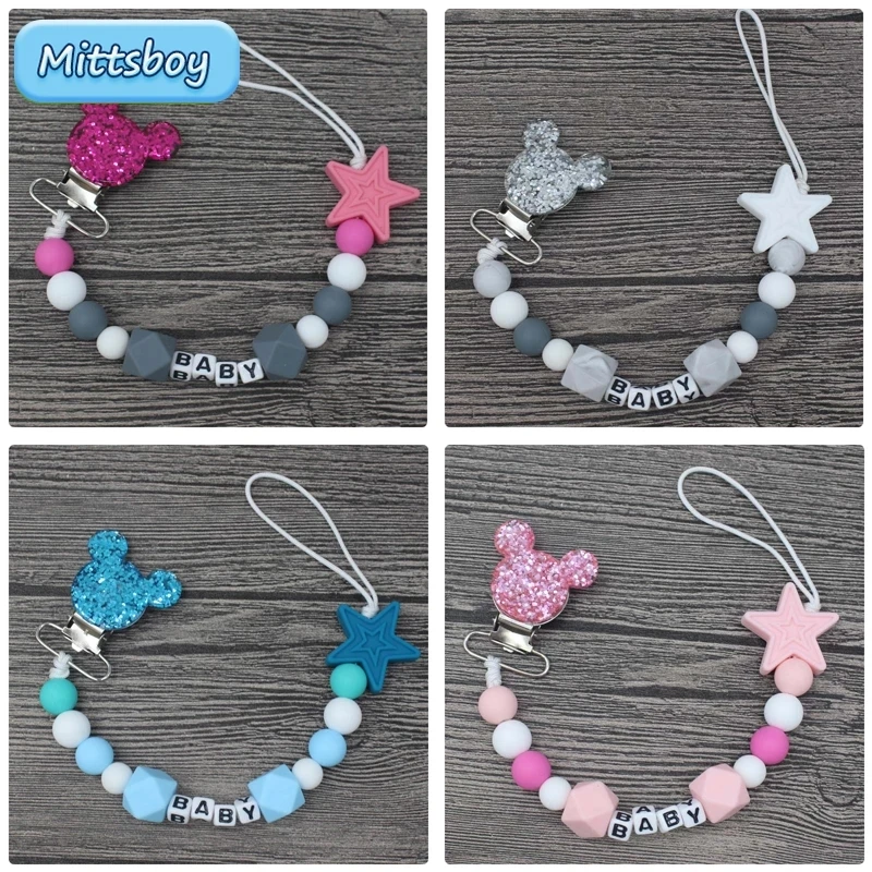 Baby 1 Year Food - Nuevo nombre personalizado, pulsera mordedor para