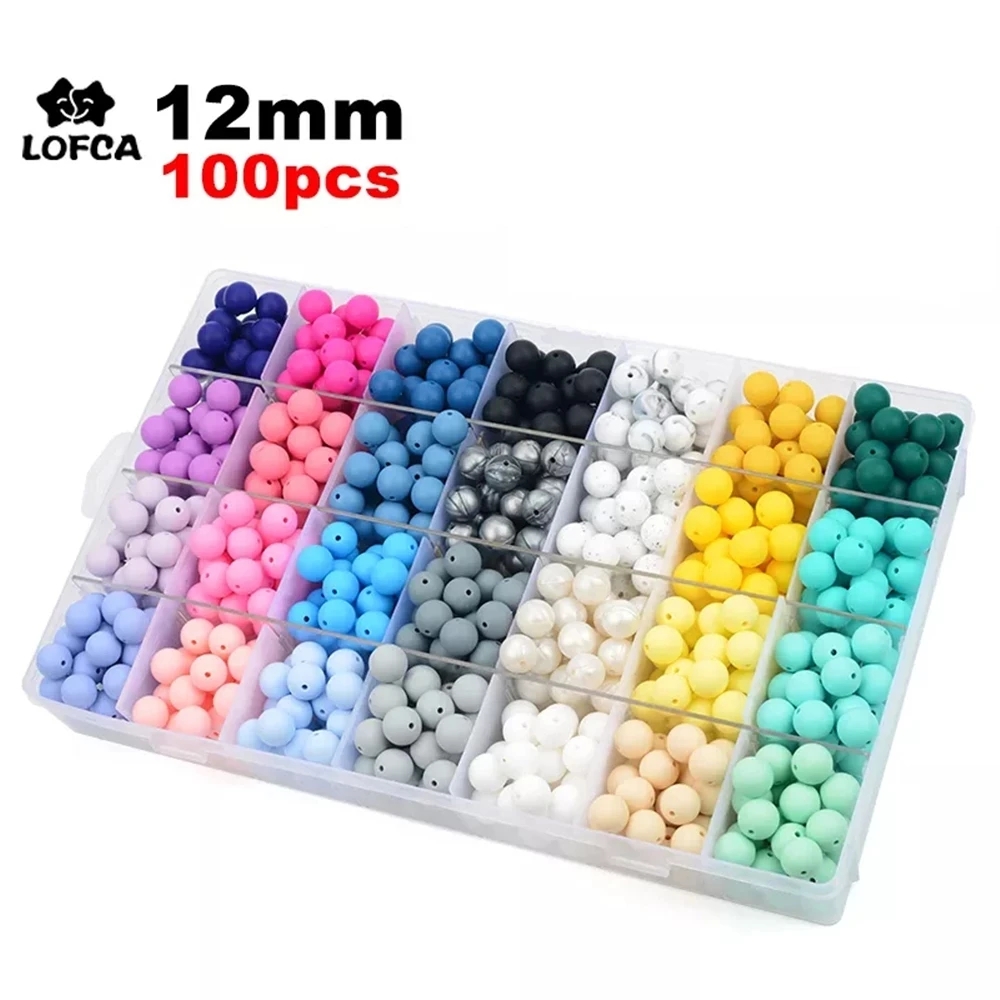 Baby Food Flavors - LOFCA 12mm 100 Uds cuentas de