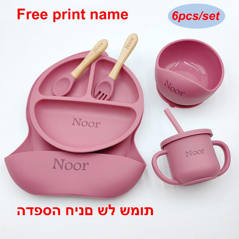 Vajilla de silicona para niños - Baby Food Menu reseña y precio