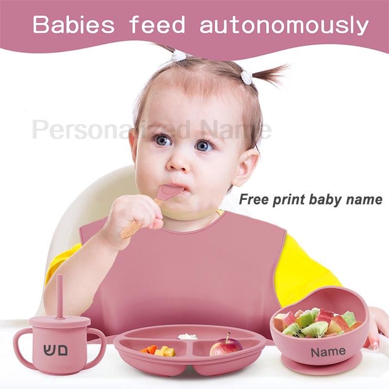 Vajilla de silicona para niños - Baby Food Menu reseña y precio