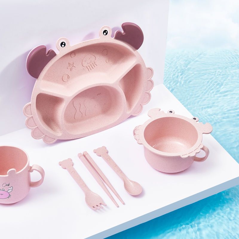 Platos para niños de 4/6 cangr - Baby Food Utensils Set reseña y precio