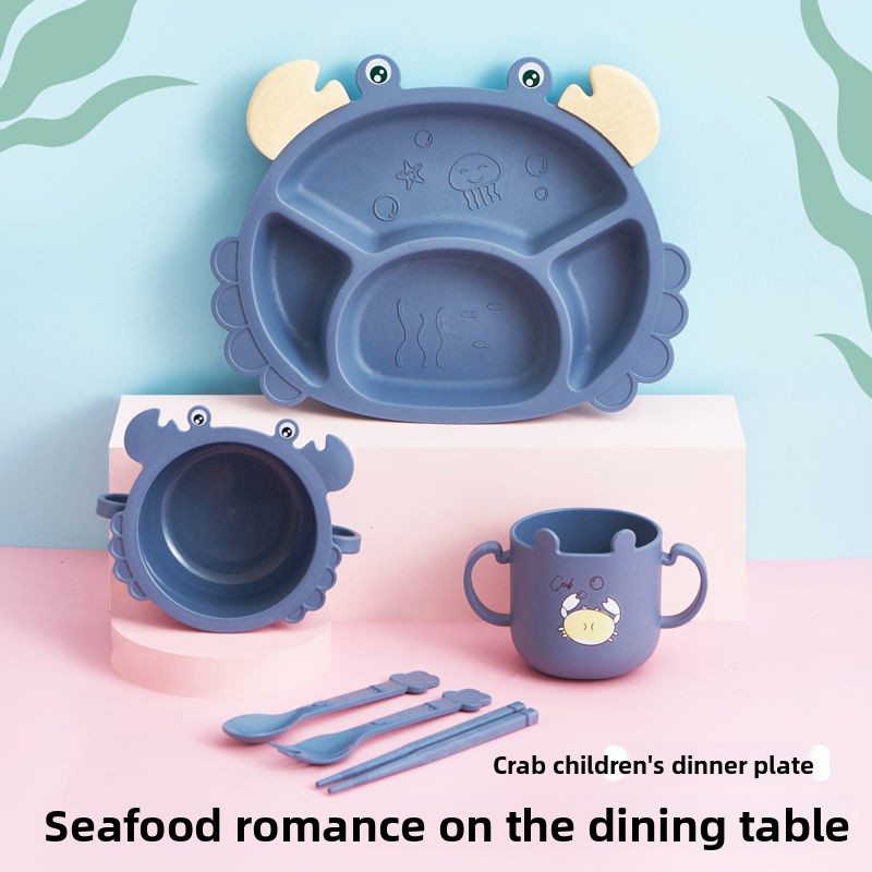 Platos para niños de 4/6 cangr - Baby Food Utensils Set reseña y precio