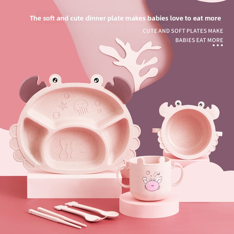 Platos para niños de 4/6 cangr - Baby Food Utensils Set reseña y precio