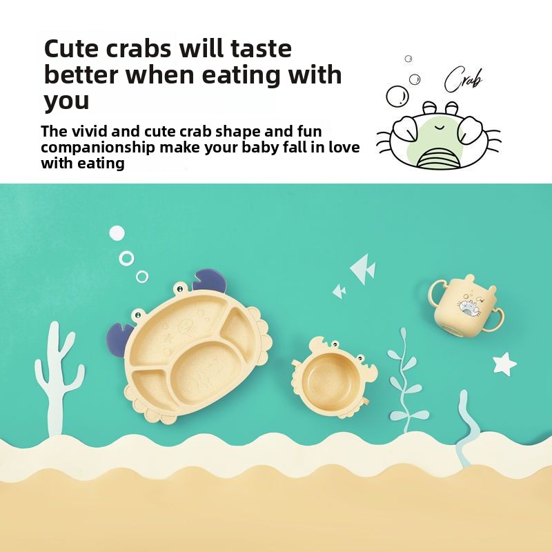 Platos para niños de 4/6 cangr - Baby Food Utensils Set reseña y precio