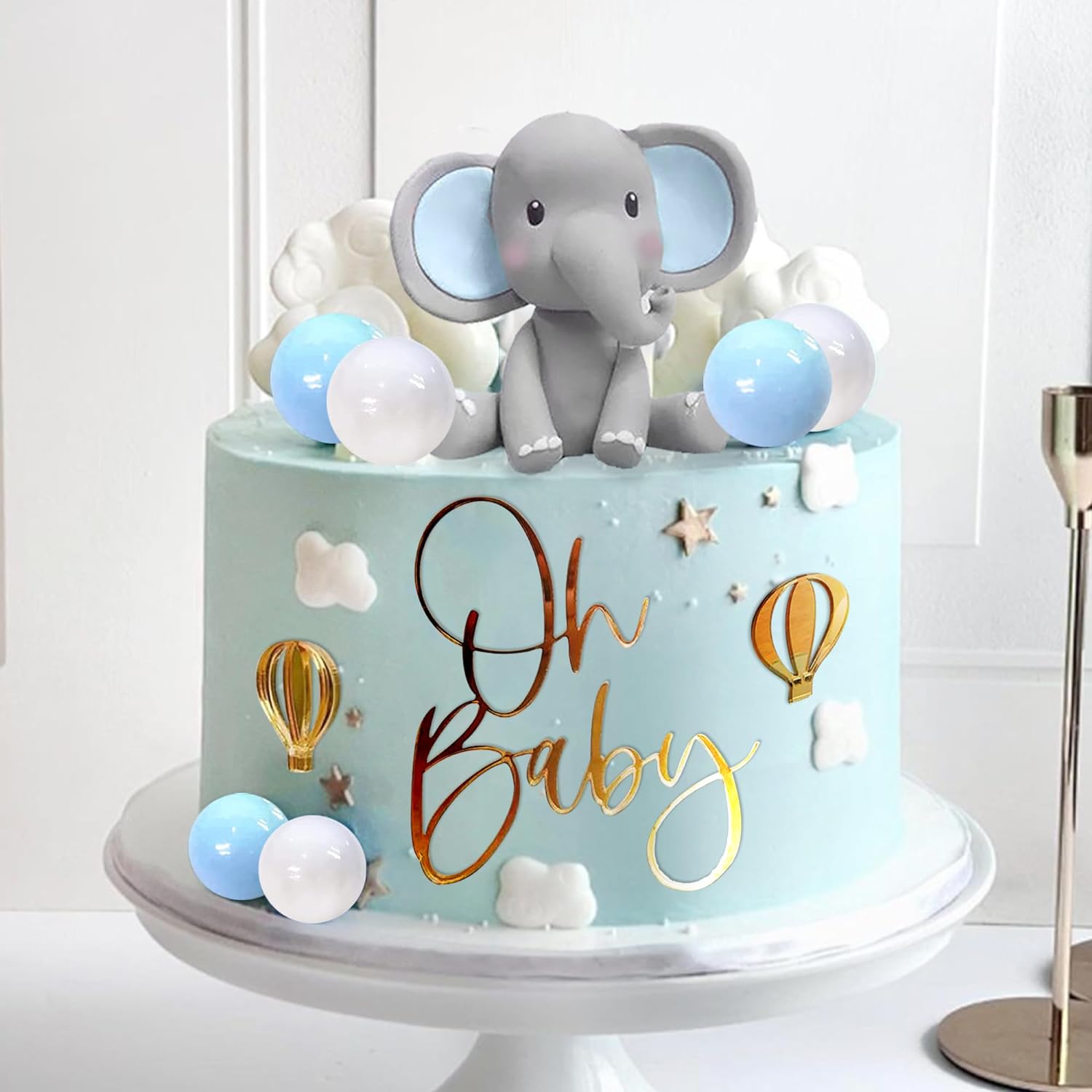 Decoración de pastel de elefan - Baby Food Flavors reseña y precio