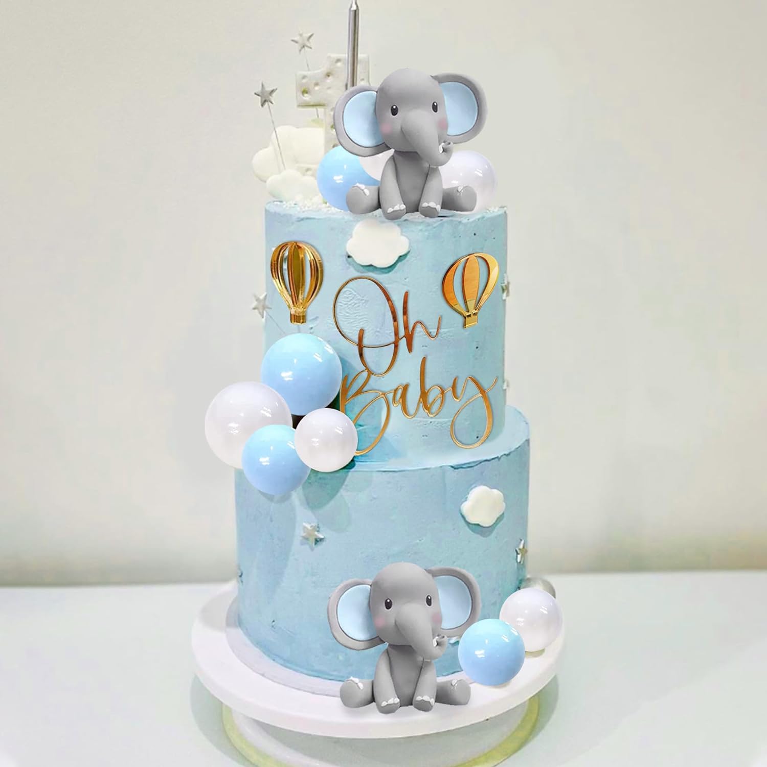 Decoración de pastel de elefan - Baby Food Flavors reseña y precio