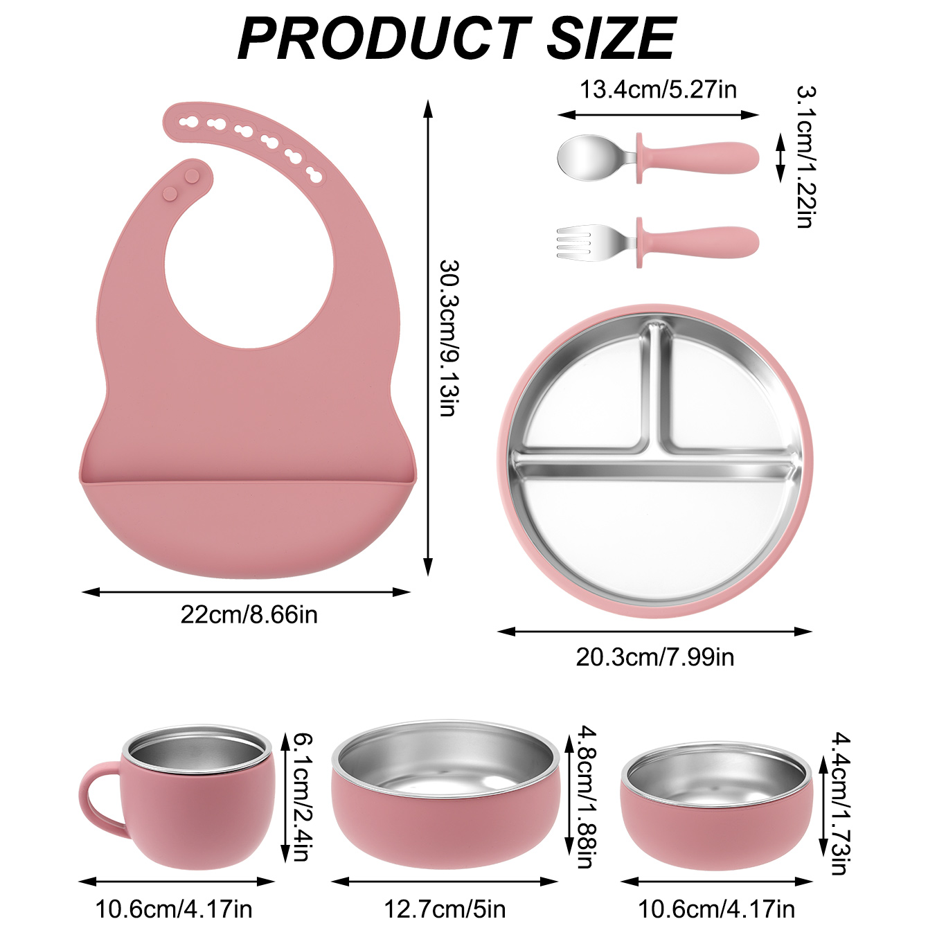 Plato de platos desmontable de - Baby Food Menu reseña y precio