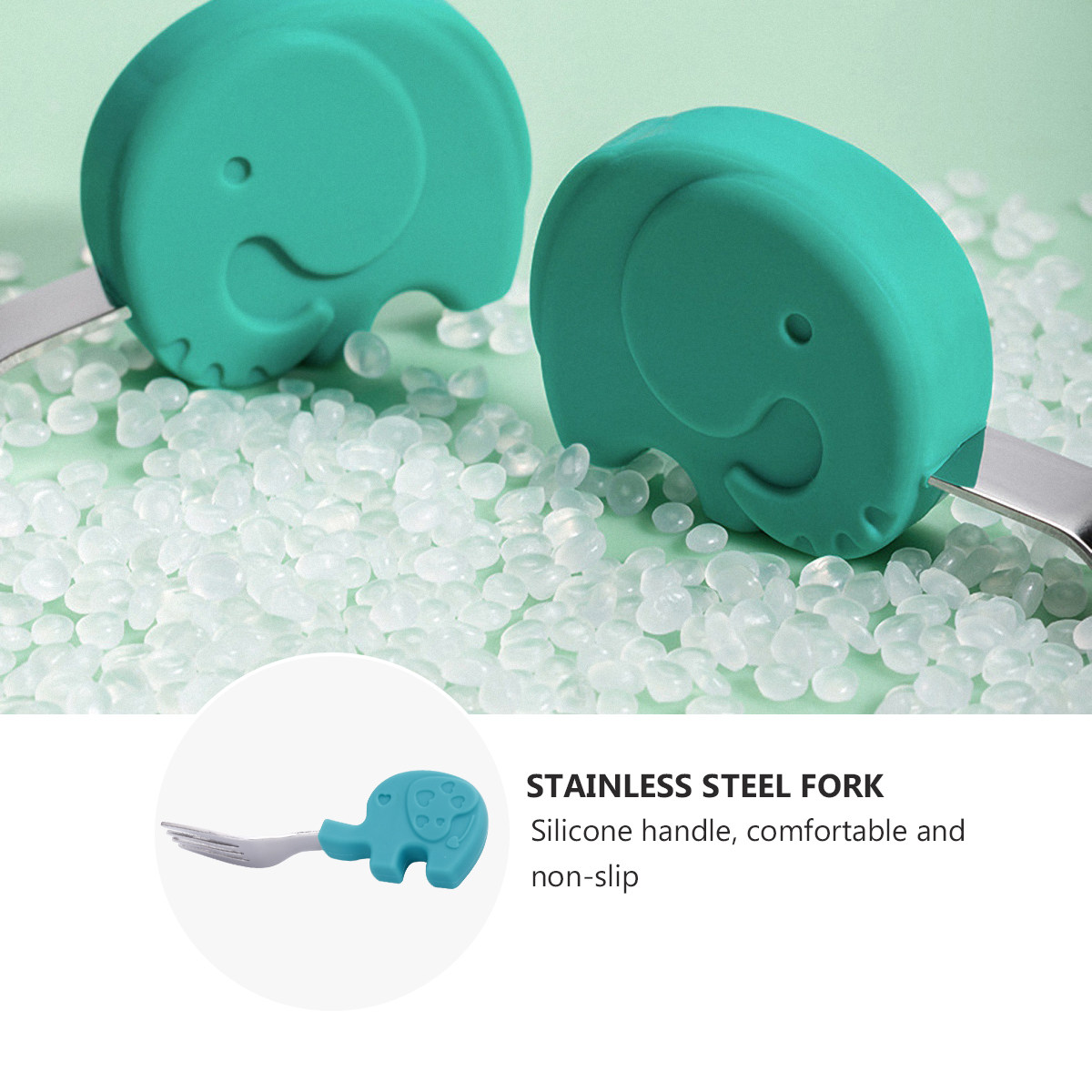 Juego de utensilios de entrena - Baby Food Utensils Set reseña y precio