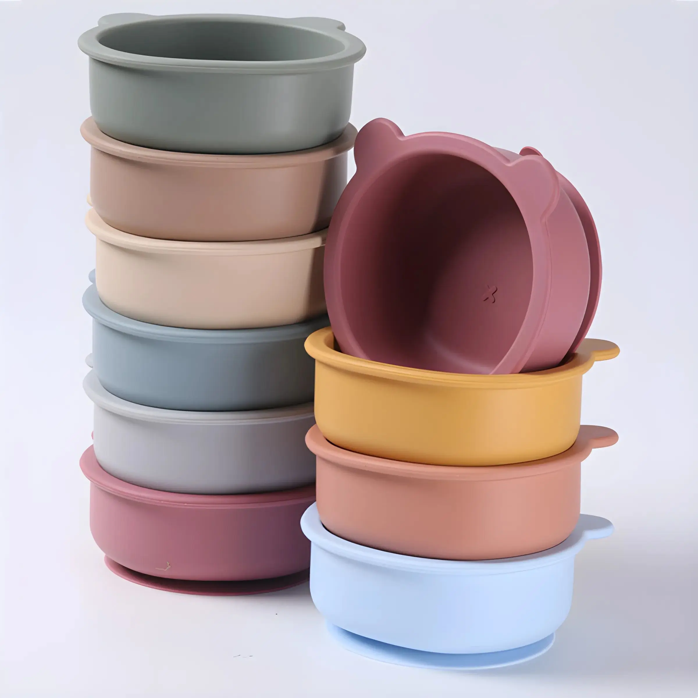 Cuenco de silicona para comida - Baby Rice Food reseña y precio