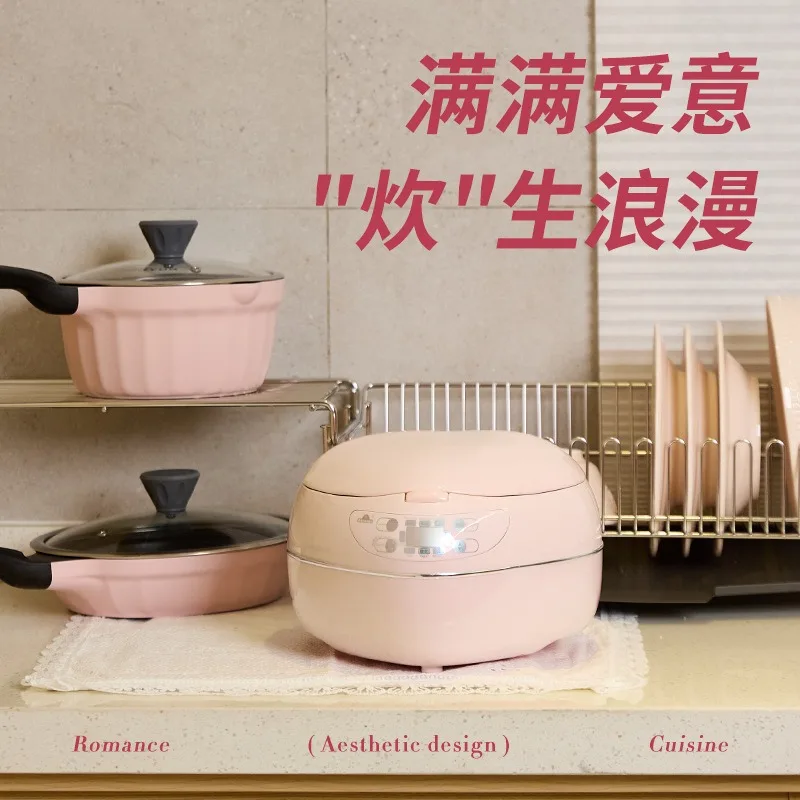 Olla Arrocera Rosa de 1.8L y 3 - Baby Rice Food reseña y precio