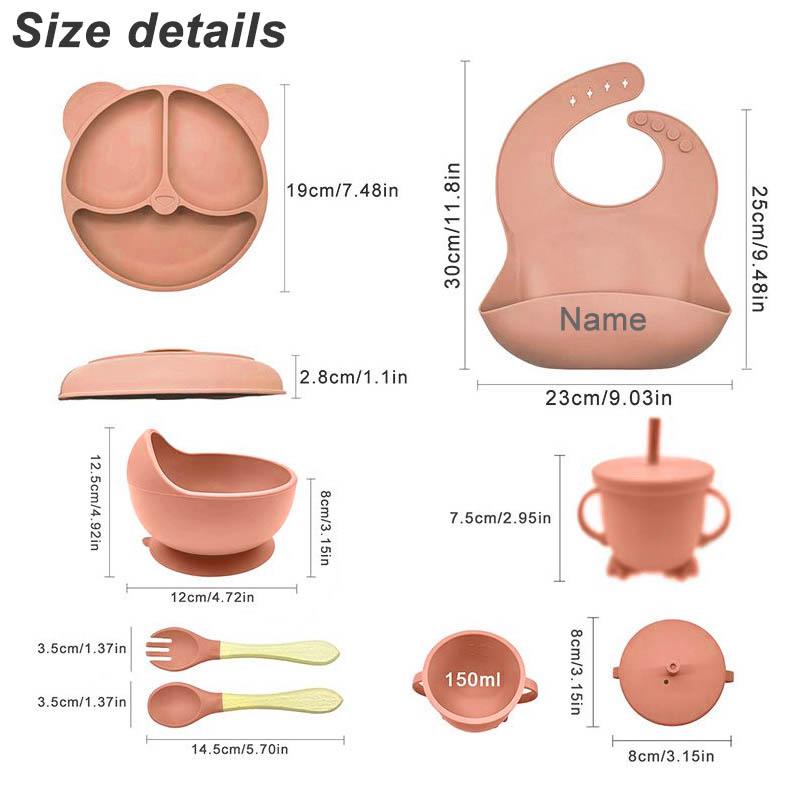 Juegos de platos de alimentaci - Baby Food Menu reseña y precio