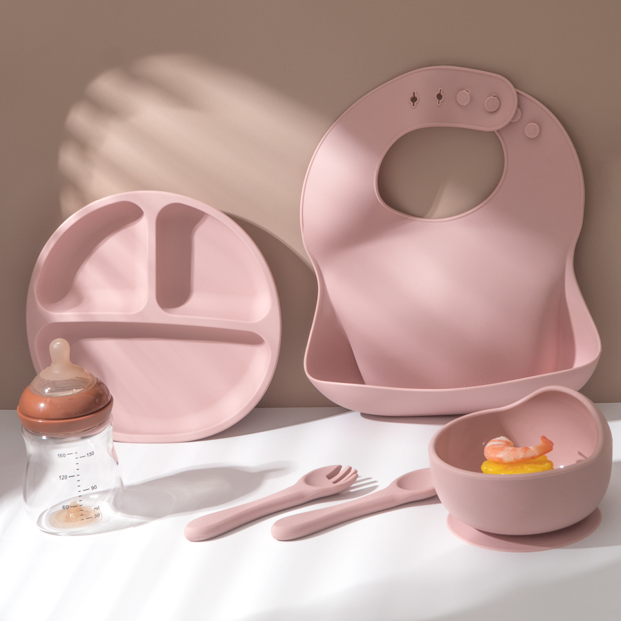Juego de alimentación de silic - Baby Food Menu reseña y precio