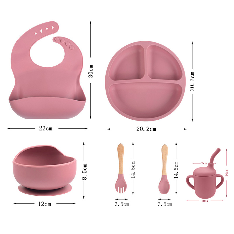 Juego de vajilla de silicona p - Baby 1 Year Food reseña y precio