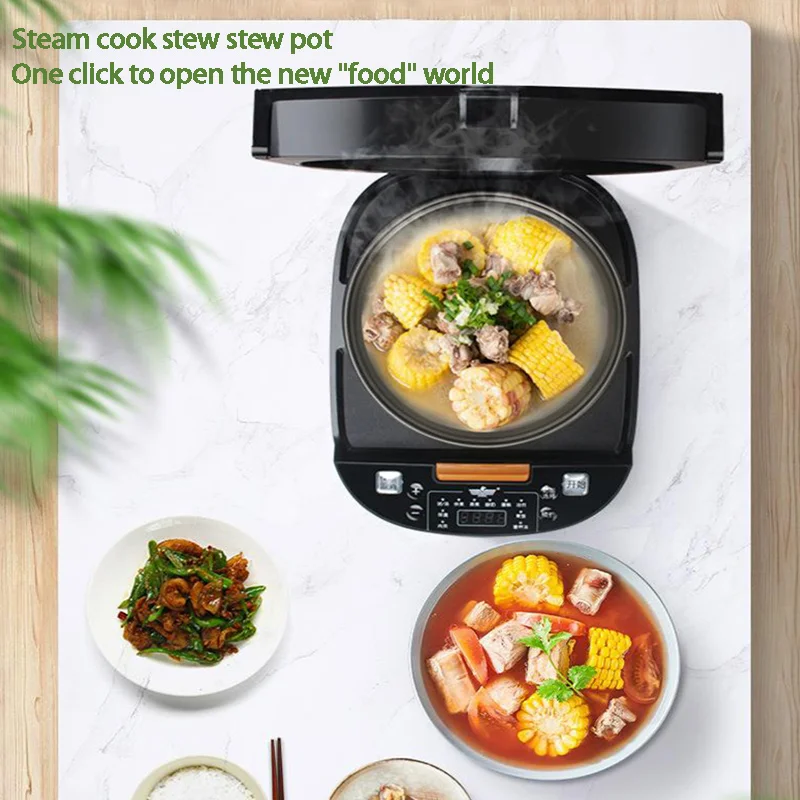 Olla arrocera doméstica de 5L, - Baby Rice Food reseña y precio