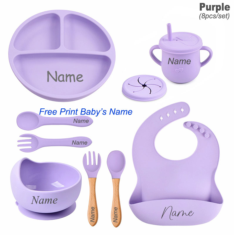 Juego de vajilla de silicona c - Baby Food Menu reseña y precio