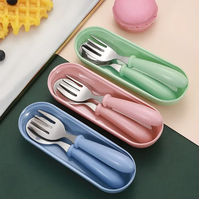 Juego de vajilla de alimentaci - Baby Food Utensils Set reseña y precio