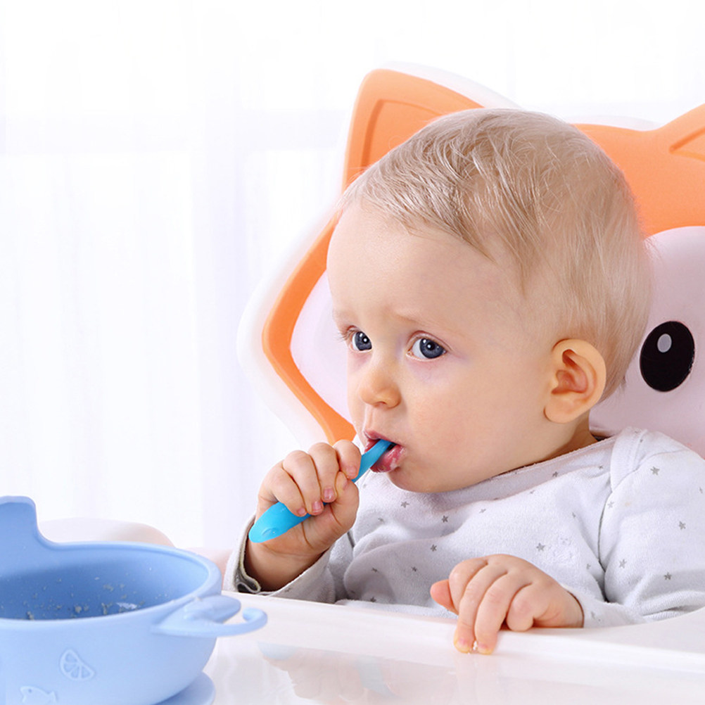 Juego de cucharas de aprendiza - Baby Food Utensils Set reseña y precio