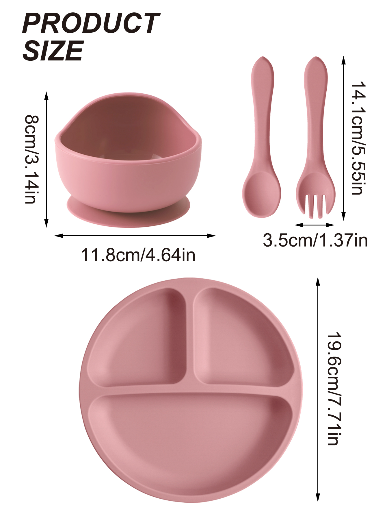Juego de alimentación de silic - Baby Food Menu reseña y precio