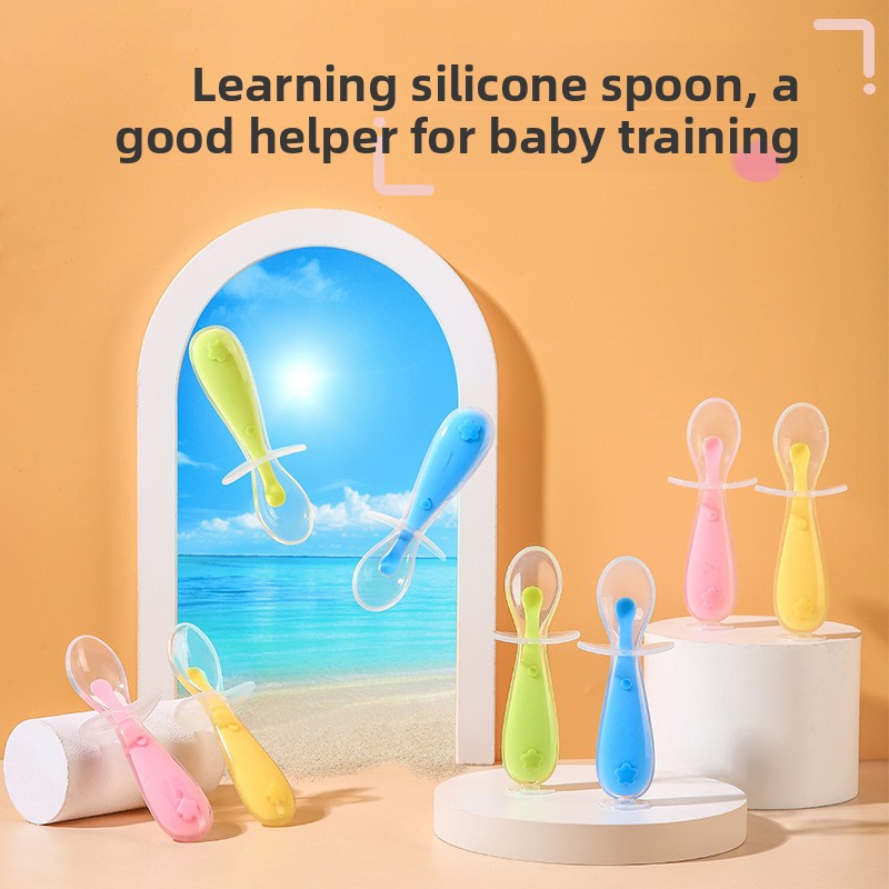 Cuchara de silicona para bebé, - Baby Rice Food reseña y precio