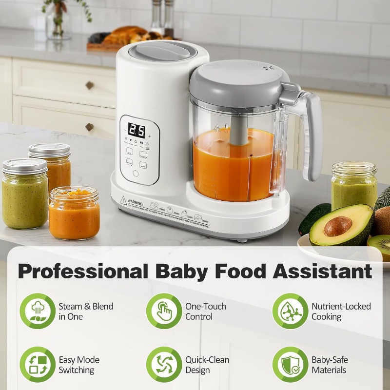 Robot de Cocina para Bebés 4 e - Baby Food Gerber reseña y precio