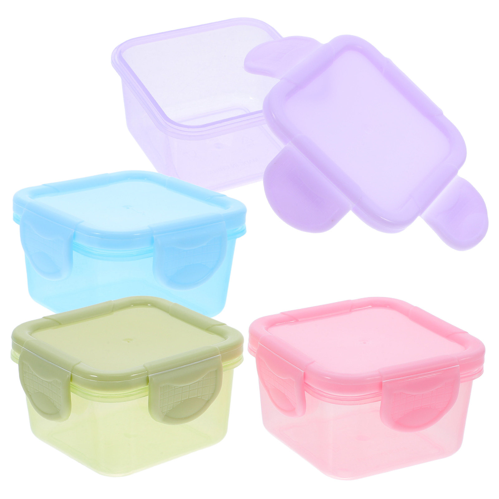Juego de 4 Recipientes Mini Po - Baby Food Intake reseña y precio