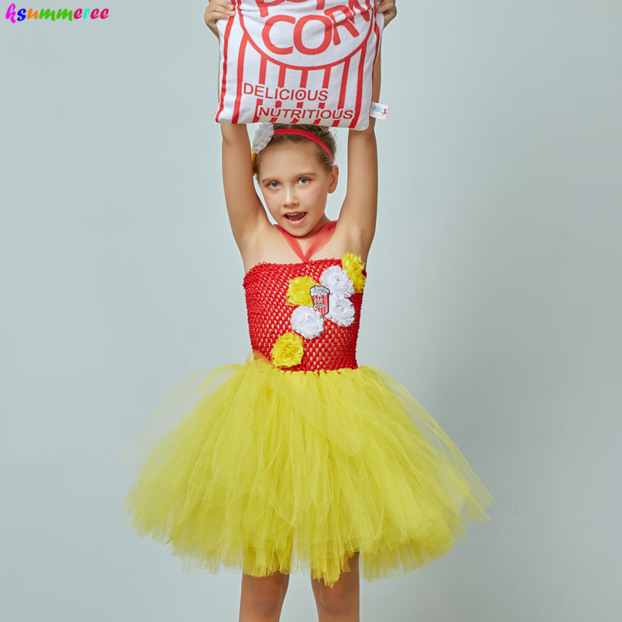 Vestido de tutú de palomitas d - Baby Food Intake reseña y precio