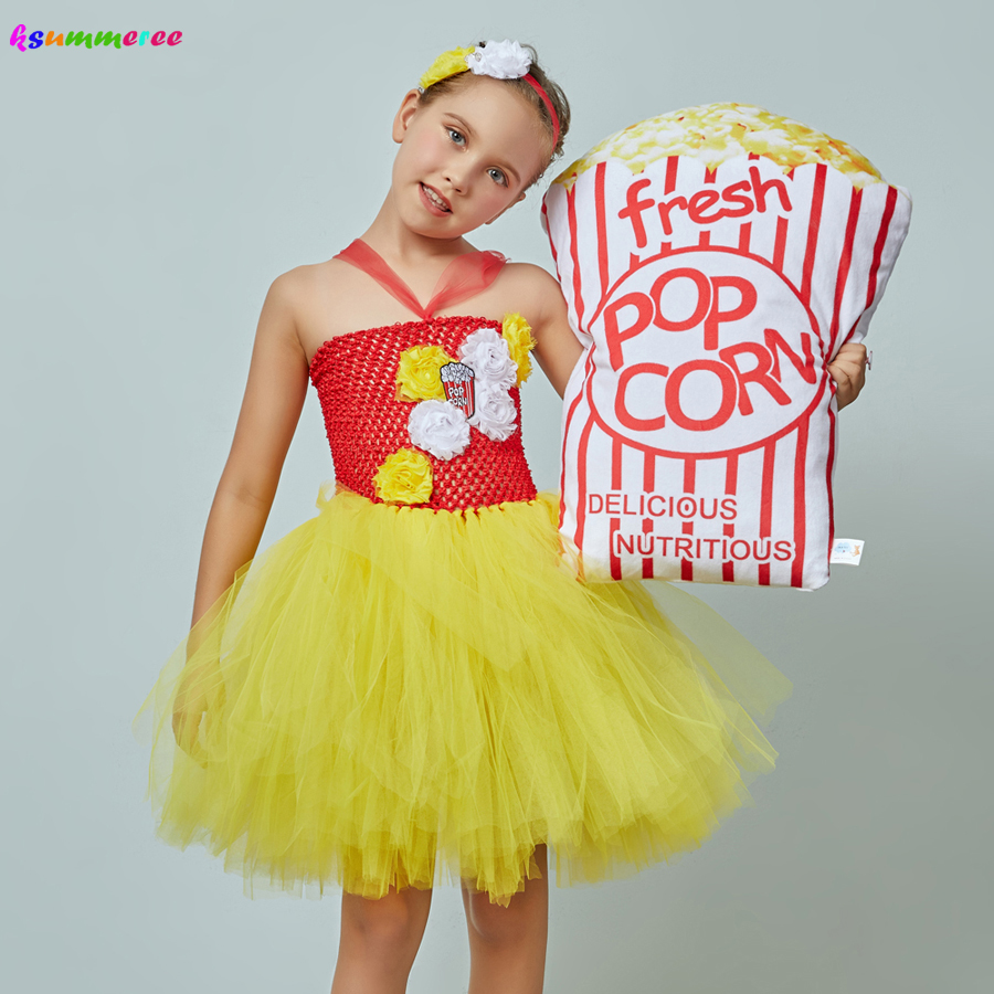 Vestido de tutú de palomitas d - Baby Food Intake reseña y precio