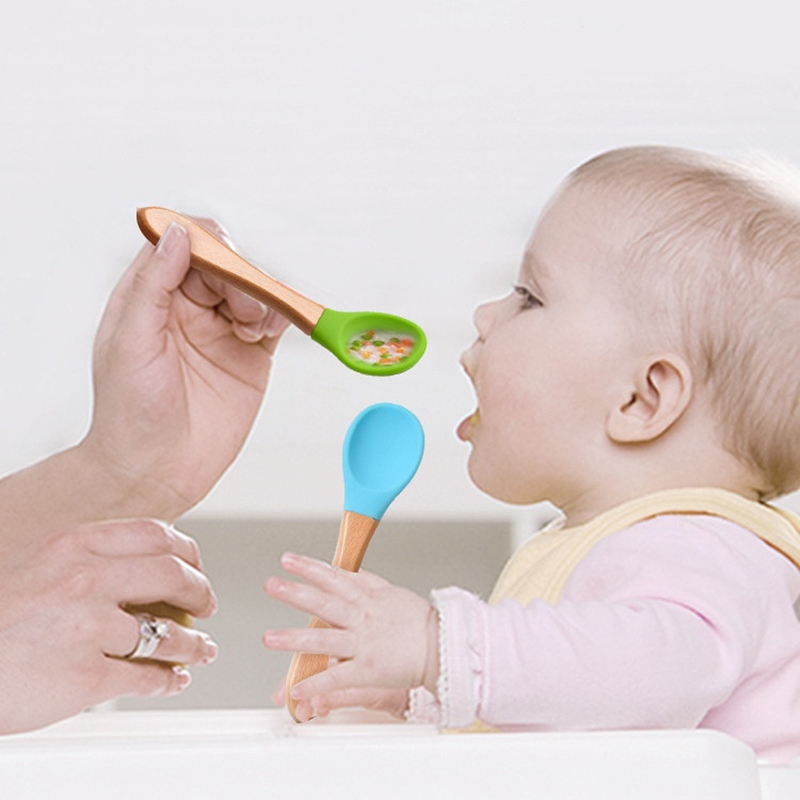 2 unids/set de tenedor cuchara - Baby Food Utensils Set reseña y precio