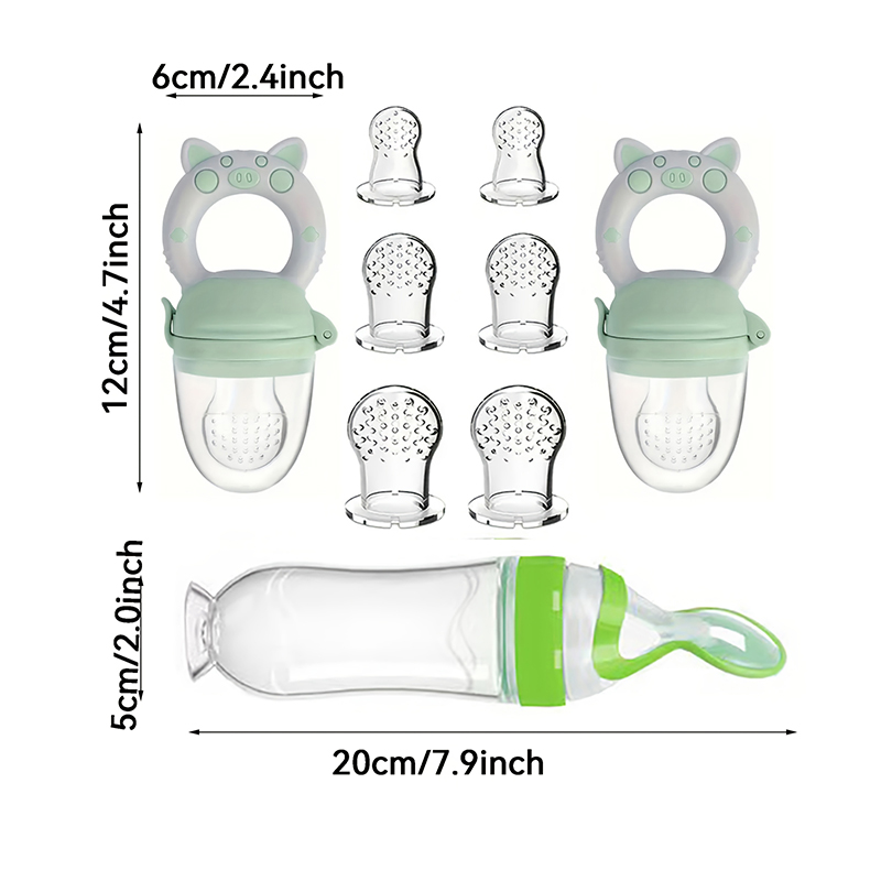 Cubiertos de alimentación de 9 - Baby Rice Food reseña y precio
