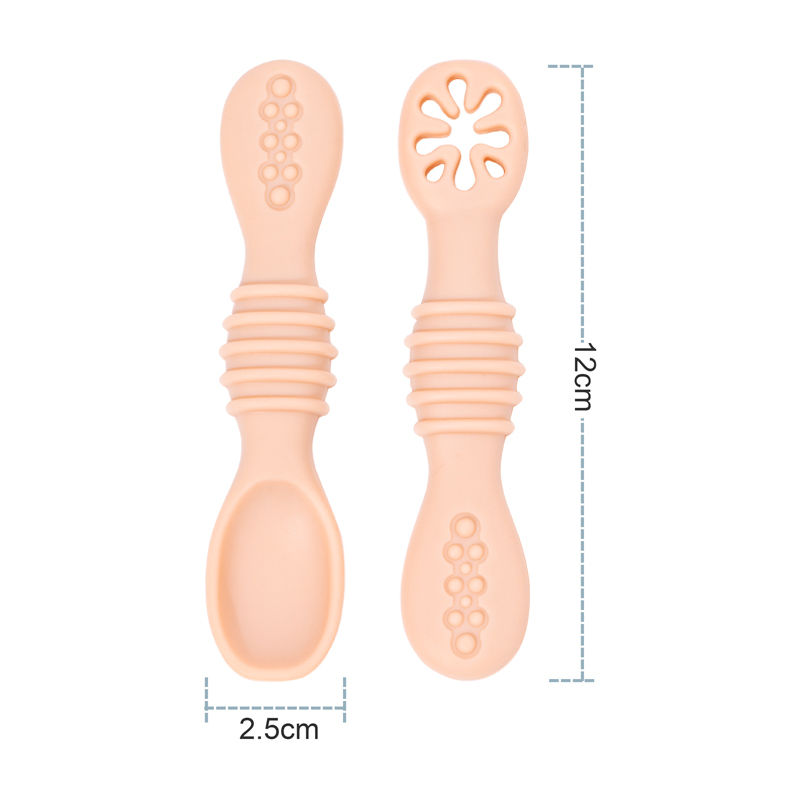Juego de cucharas de aprendiza - Baby Food Utensils Set reseña y precio