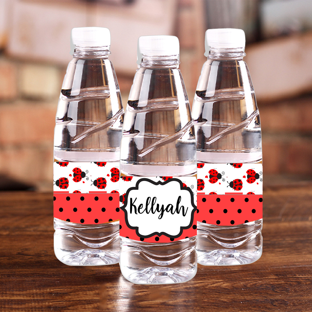 Botella de agua de lunares roj - Baby Food Flavors reseña y precio