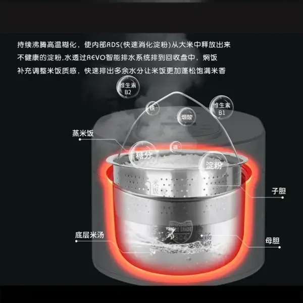Olla arrocera inteligente de 1 - Baby Food Japan reseña y precio