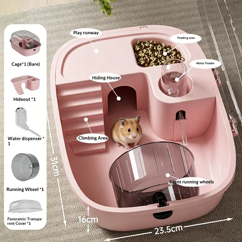 Villa Acrílica para Hámsteres  - Baby Food Gerber reseña y precio
