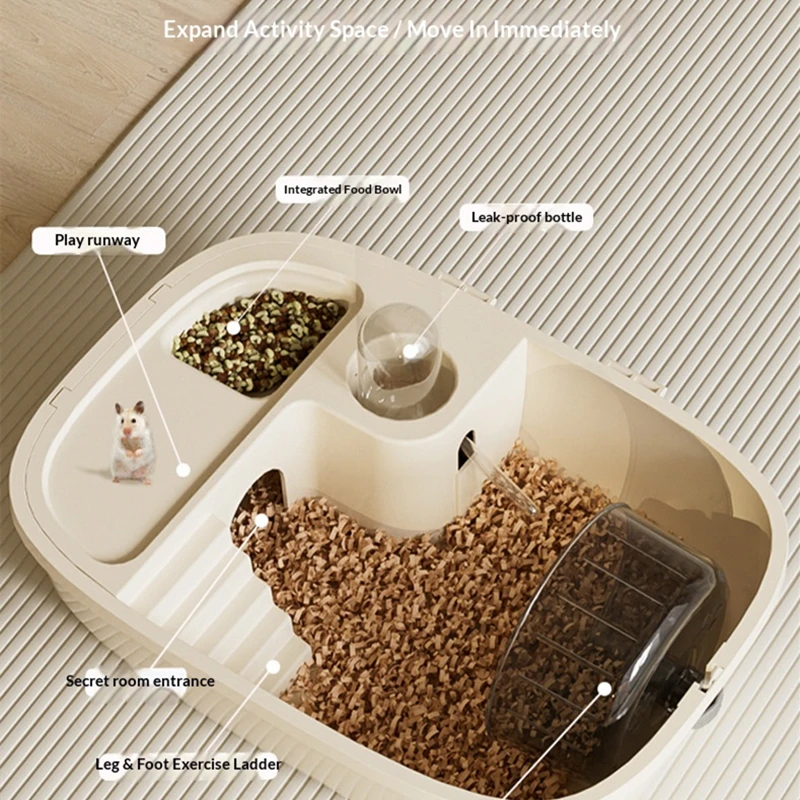 Villa Acrílica para Hámsteres  - Baby Food Gerber reseña y precio