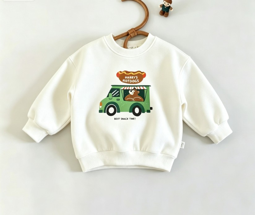 Sudadera de cuello redondo par - Baby Food Intake reseña y precio