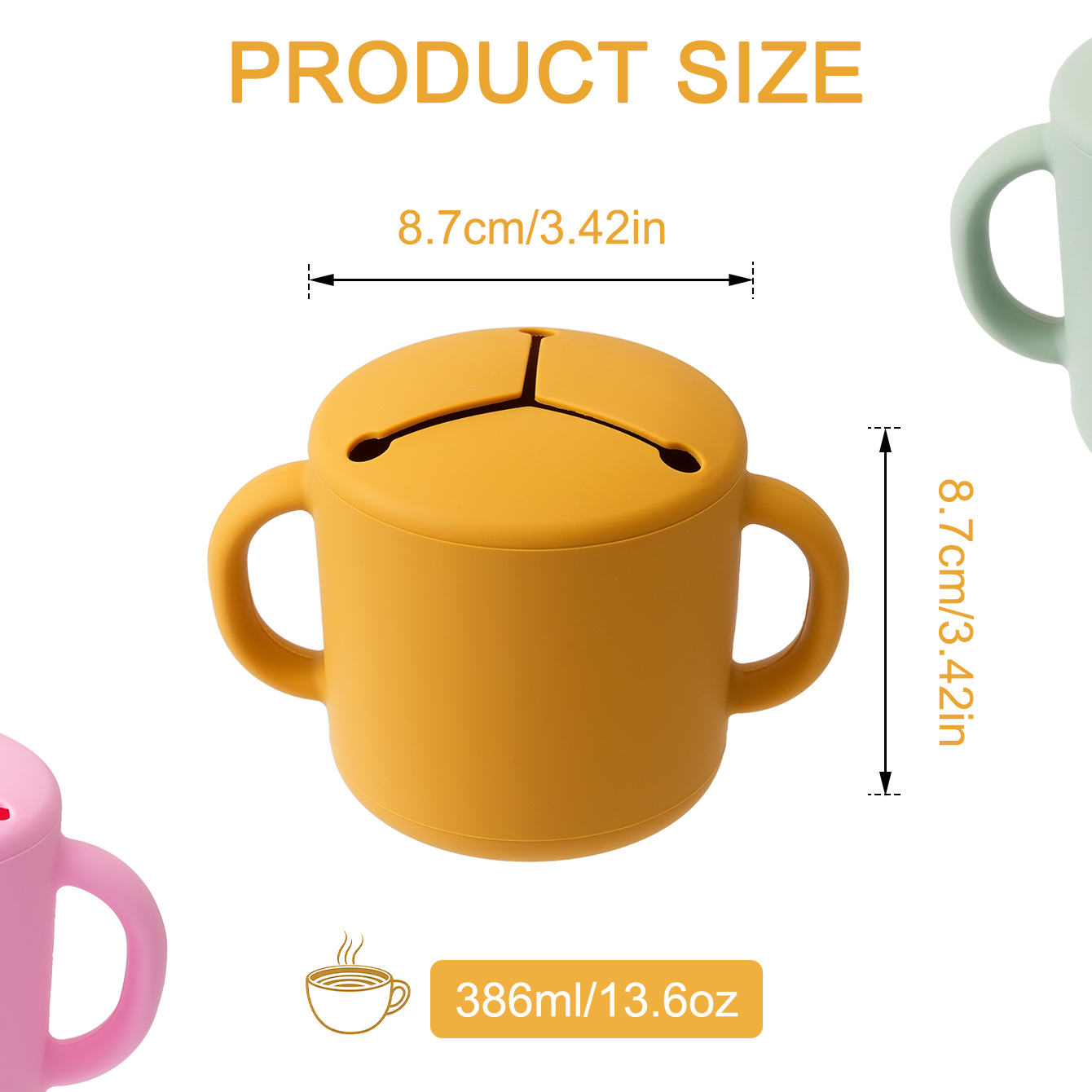 Taza de aperitivos de silicona - Baby Food Flavors reseña y precio
