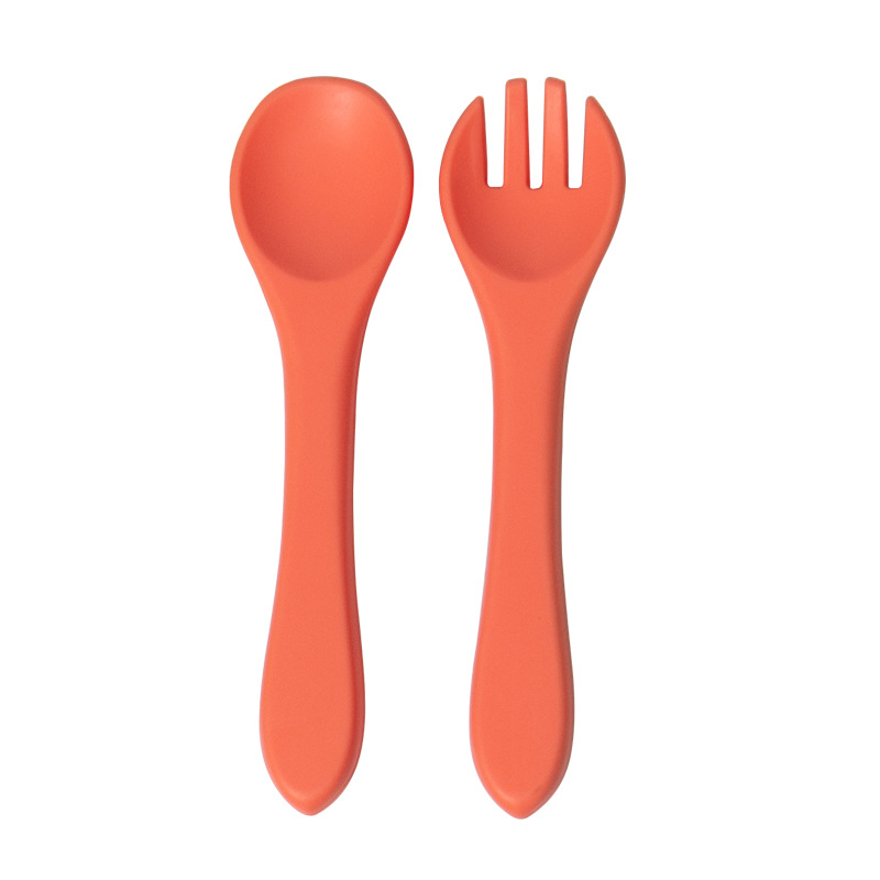 Juego de Cuchara y Tenedor de  - Baby Food Utensils Set reseña y precio