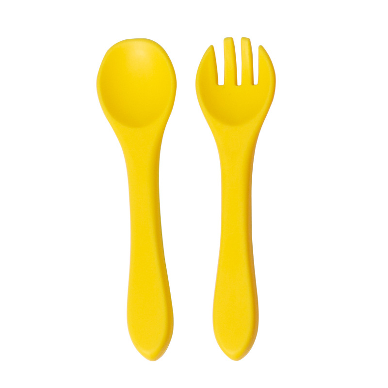 Juego de Cuchara y Tenedor de  - Baby Food Utensils Set reseña y precio